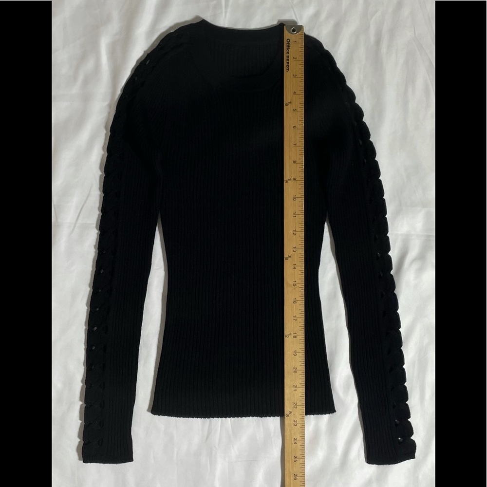 Jonathan Simkhai Cut Out Rib Knit Top - Picture 4 of 9